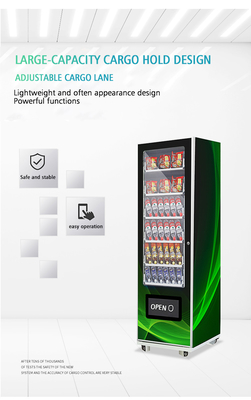 Cheap food and beverage vending machines selling snack smart vending machine at school